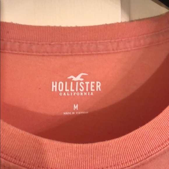 Vintage style Light pink Hollister graphic tee M - Picture 2 of 4